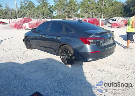 2022 Honda Civic Sport z USA, uszkodzony, nr VIN 2HGFE2F51NH507181